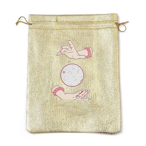 PandaHall Rectangle Polyester Bags with Nylon Cord, Drawstring Pouches, for Gift Wrapping, Gold, Moon, 177~182x127~135x1mm Polyester Moon...
PandaHall Rectangle Polyester Bags with Nylon Cord, Drawstring Pouches, for Gift Wrapping, Gold, Moon, 177~182x127~135x1mm Polyester Moon...