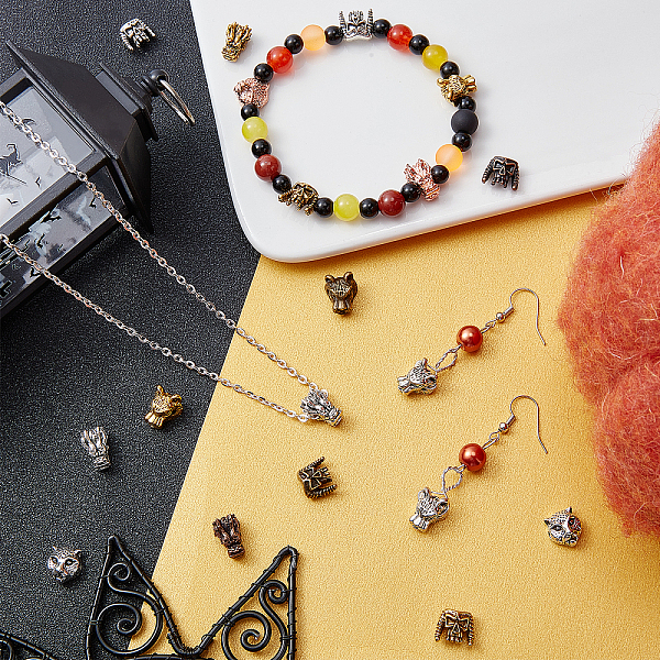 PandaHall 48Pcs 24 Styles Tibetan Style Alloy Beads, Mixed Shapes, Mixed Color, 2pcs/style Alloy Mixed Shapes
PandaHall 48Pcs 24 Styles Tibetan Style Alloy Beads, Mixed Shapes, Mixed Color, 2pcs/style Alloy Mixed Shapes