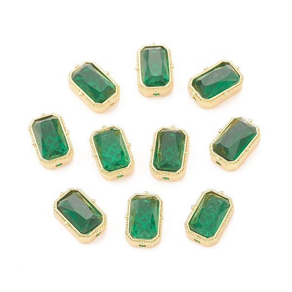 PandaHall Eco-Friendly Glass Beads, with Real 18K Gold Plated Brass Finding, Lead Free & Cadmium Free, Rectangle, Green, 12x8.5x6mm, Hole...
PandaHall Eco-Friendly Glass Beads, with Real 18K Gold Plated Brass Finding, Lead Free & Cadmium Free, Rectangle, Green, 12x8.5x6mm, Hole...