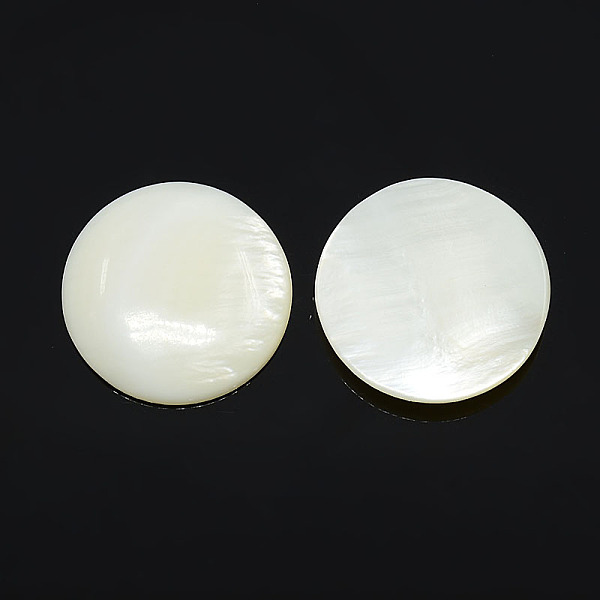 PandaHall Half Round/Dome Freshwater Shell Cabochon, White, 20x3~4mm Freshwater Shell Round White
PandaHall Half Round/Dome Freshwater Shell Cabochon, White, 20x3~4mm Freshwater Shell Round White