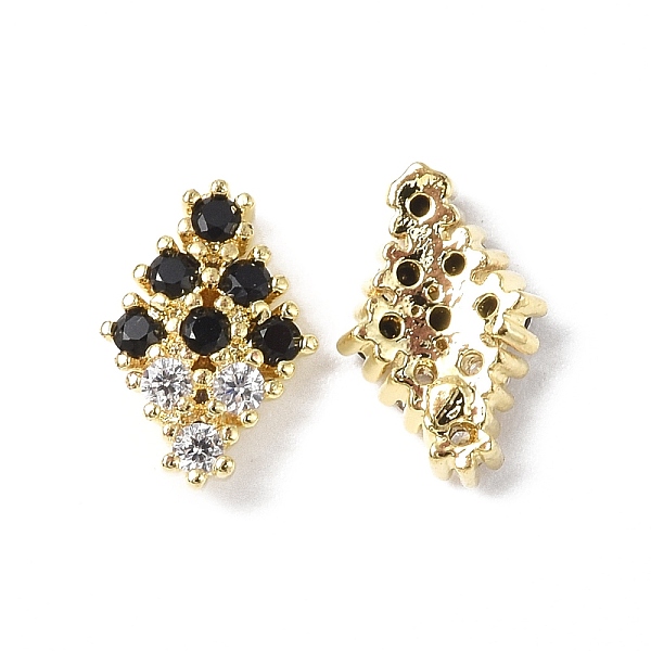 PandaHall Brass Micro Pave Cubic Zirconia Cabochons, Rhombus, Real 18K Gold Plated, 10x6.5x2.5mm Brass+Cubic Zirconia Rhombus Multicolor
PandaHall Brass Micro Pave Cubic Zirconia Cabochons, Rhombus, Real 18K Gold Plated, 10x6.5x2.5mm Brass+Cubic Zirconia Rhombus Multicolor