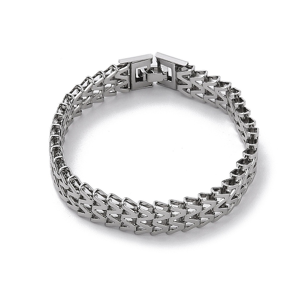 PandaHall 304 Stainless Steel W Link Chain Bracelets for Women Men, Stainless Steel Color, 8 inch(20.2cm) 304 Stainless Steel Letter W
PandaHall 304 Stainless Steel W Link Chain Bracelets for Women Men, Stainless Steel Color, 8 inch(20.2cm) 304 Stainless Steel Letter W