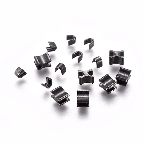 PandaHall Clothing Accessories, Brass Zipper Repair Down Zipper Stopper and Plug, Gunmetal, 5x3.5x3.5mm, 3x3.5x2.5mm Brass
PandaHall Clothing Accessories, Brass Zipper Repair Down Zipper Stopper and Plug, Gunmetal, 5x3.5x3.5mm, 3x3.5x2.5mm Brass