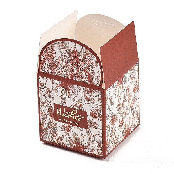 PandaHall Wedding Theme Folding Gift Boxes, Square with Flower & Word Wishes A GIFT FOR YOU and Ribbon, for Candies Cookies Packaging, Dark...
PandaHall Wedding Theme Folding Gift Boxes, Square with Flower & Word Wishes A GIFT FOR YOU and Ribbon, for Candies Cookies Packaging, Dark...