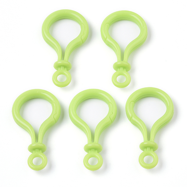 PandaHall Opaque Solid Color Bulb Shaped Plastic Push Gate Snap Keychain Clasp Findings, Green Yellow, 57.5x32x12mm, Hole: 6mm Plastic...
PandaHall Opaque Solid Color Bulb Shaped Plastic Push Gate Snap Keychain Clasp Findings, Green Yellow, 57.5x32x12mm, Hole: 6mm Plastic...