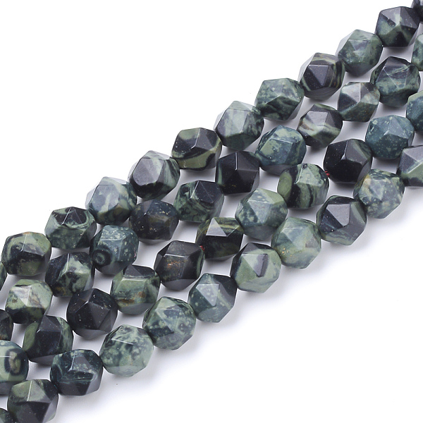 PandaHall Natural Kambaba Jasper Beads Strands, Star Cut Round Beads, Faceted, 9.5~10x9mm, Hole: 1.5mm, about 37~39pcs/strand, 14.9 inch...
PandaHall Natural Kambaba Jasper Beads Strands, Star Cut Round Beads, Faceted, 9.5~10x9mm, Hole: 1.5mm, about 37~39pcs/strand, 14.9 inch...