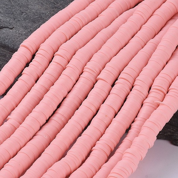 PandaHall Flat Round Handmade Polymer Clay Beads, Disc Heishi Beads for Hawaiian Earring Bracelet Necklace Jewelry Making, Pink, 8x0.5~1mm...
PandaHall Flat Round Handmade Polymer Clay Beads, Disc Heishi Beads for Hawaiian Earring Bracelet Necklace Jewelry Making, Pink, 8x0.5~1mm...
