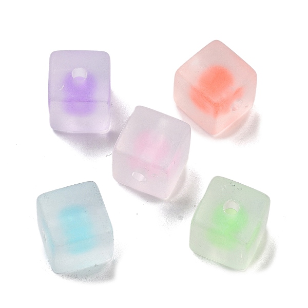 PandaHall Transparent Acrylic Beads, Bead in Beads, Frosted, Cube, Mixed Color, 12x12x12mm, Hole: 2.5mm, about 257pcs/500g Acrylic Cube..., Multicolor
PandaHall Transparent Acrylic Beads, Bead in Beads, Frosted, Cube, Mixed Color, 12x12x12mm, Hole: 2.5mm, about 257pcs/500g Acrylic Cube..., Multicolor