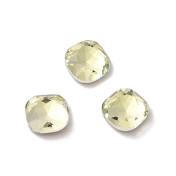 PandaHall Glass Rhinestone Cabochons, Point Back & Back Plated, Faceted, Square, Jonquil, 5x5x2mm Glass Rhinestone Square Yellow
PandaHall Glass Rhinestone Cabochons, Point Back & Back Plated, Faceted, Square, Jonquil, 5x5x2mm Glass Rhinestone Square Yellow