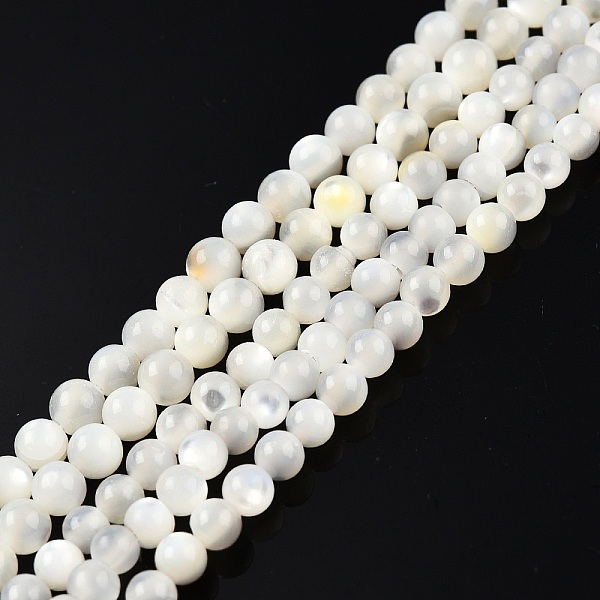 PandaHall Natural White Shell Bead Strands, Round, 3~3.5mm, Hole: 0.8mm, about 123~124pcs/strand, 14.76 inch~14.88 inch(37.5~37.8cm) White...
PandaHall Natural White Shell Bead Strands, Round, 3~3.5mm, Hole: 0.8mm, about 123~124pcs/strand, 14.76 inch~14.88 inch(37.5~37.8cm) White...