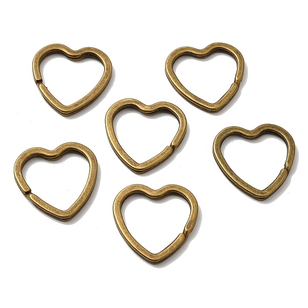 PandaHall Iron Split Key Rings, Keychain Clasp Findings, Heart, Antique Bronze, 31x31x3mm Iron Heart
PandaHall Iron Split Key Rings, Keychain Clasp Findings, Heart, Antique Bronze, 31x31x3mm Iron Heart