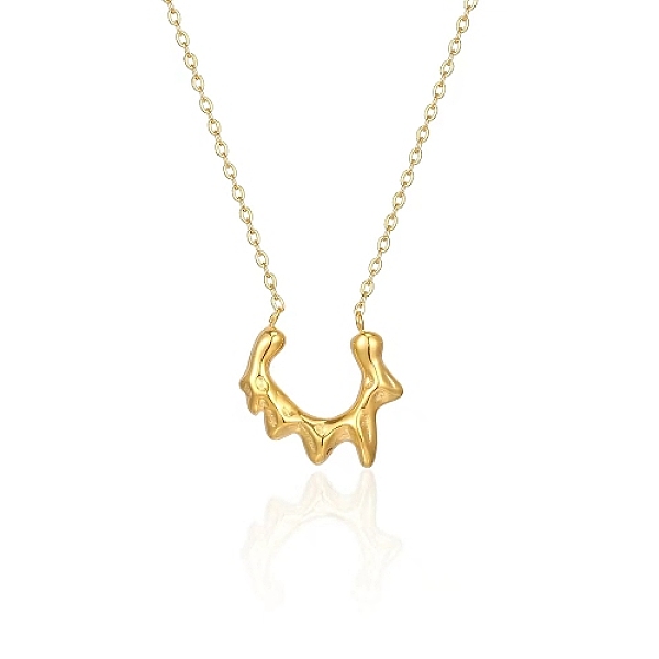 PandaHall Stainless Steel Sun Pendant Necklace with Cable Chains, Real 18K Gold Plated, 17-3/4 inch(45cm) Stainless Steel Sun
PandaHall Stainless Steel Sun Pendant Necklace with Cable Chains, Real 18K Gold Plated, 17-3/4 inch(45cm) Stainless Steel Sun