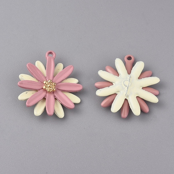 PandaHall Spray Painted Alloy Pendants, Daisy, Pink, 25x22.5x6mm, Hole: 1.6mm Alloy Flower Pink
PandaHall Spray Painted Alloy Pendants, Daisy, Pink, 25x22.5x6mm, Hole: 1.6mm Alloy Flower Pink