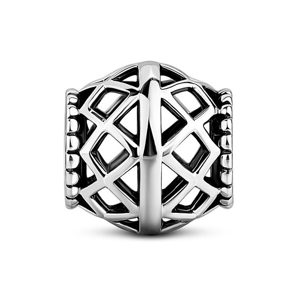 PandaHall TINYSAND Rondelle Rhodium Plated 925 Sterling Silver Hollow European Beads, Large Hole Beads, Platinum, 11.16x10.94x11.32mm, Hole...
PandaHall TINYSAND Rondelle Rhodium Plated 925 Sterling Silver Hollow European Beads, Large Hole Beads, Platinum, 11.16x10.94x11.32mm, Hole...