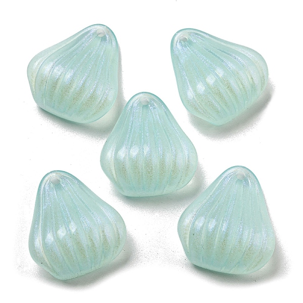PandaHall Opaque Acrylic Pendants, with Glitter Powder, Shell Shape, Pale Turquoise, 24.5x21x10mm, Hole: 1.6mm Acrylic Shell Shape
PandaHall Opaque Acrylic Pendants, with Glitter Powder, Shell Shape, Pale Turquoise, 24.5x21x10mm, Hole: 1.6mm Acrylic Shell Shape