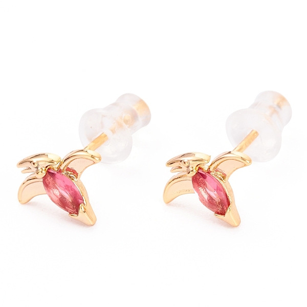 PandaHall Cute Light Gold Plated Brass Stud Earrings, with Cubic Zirconia and Ear Nuts, Dinosaur, Red, 8x9mm, Pin: 0.7mm Brass Dinosaur Red
PandaHall Cute Light Gold Plated Brass Stud Earrings, with Cubic Zirconia and Ear Nuts, Dinosaur, Red, 8x9mm, Pin: 0.7mm Brass Dinosaur Red