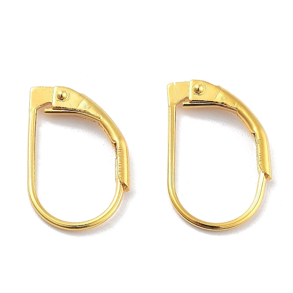 PandaHall 925 Sterling Silver Leverback Earring Findings, Real 18K Gold Plated, 15x9x1.5mm, Pin: 0.7mm Sterling Silver
PandaHall 925 Sterling Silver Leverback Earring Findings, Real 18K Gold Plated, 15x9x1.5mm, Pin: 0.7mm Sterling Silver