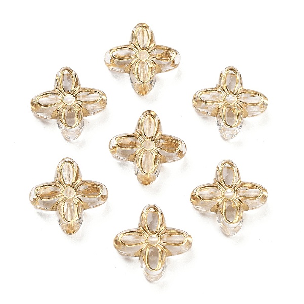 PandaHall Metal Enlaced Transparent Acrylic Beads, Golden Plated, Flower, Clear, 17x17x5.5mm, Hole: 2mm, about 833Pcs/500G Acrylic Flower...
PandaHall Metal Enlaced Transparent Acrylic Beads, Golden Plated, Flower, Clear, 17x17x5.5mm, Hole: 2mm, about 833Pcs/500G Acrylic Flower...