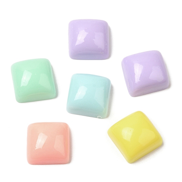 PandaHall Cartoon Opaque Reisn Cabochons, for Jewelry Making, Mixed Color, Square, 11x11x6mm Resin Square Multicolor
PandaHall Cartoon Opaque Reisn Cabochons, for Jewelry Making, Mixed Color, Square, 11x11x6mm Resin Square Multicolor
