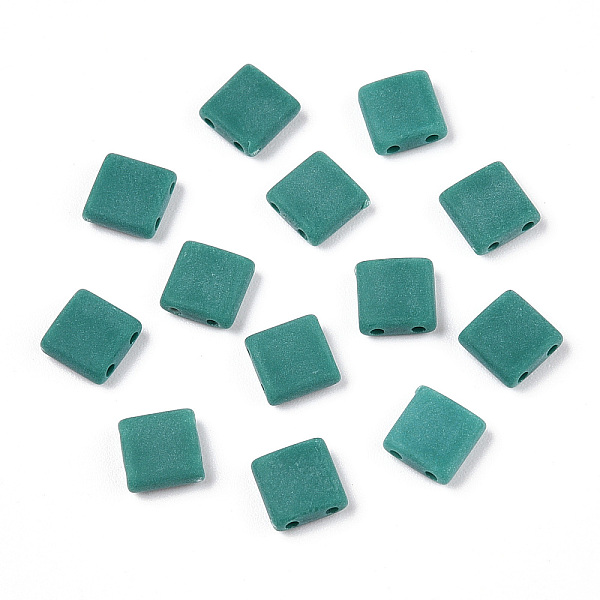 PandaHall Opaque Acrylic Slide Charms, Square, Dark Cyan, 5.2x5.2x2mm, Hole: 0.8mm. Acrylic Square
PandaHall Opaque Acrylic Slide Charms, Square, Dark Cyan, 5.2x5.2x2mm, Hole: 0.8mm. Acrylic Square