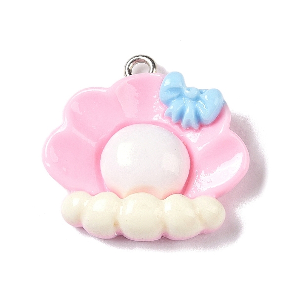 PandaHall Ocean Theme Opaque Resin Pendants, Sea Animals Charms with Platinum Plated Iron Loops, Shell Shape, 23x24.5x7mm, Hole: 2mm..., Pink
PandaHall Ocean Theme Opaque Resin Pendants, Sea Animals Charms with Platinum Plated Iron Loops, Shell Shape, 23x24.5x7mm, Hole: 2mm..., Pink