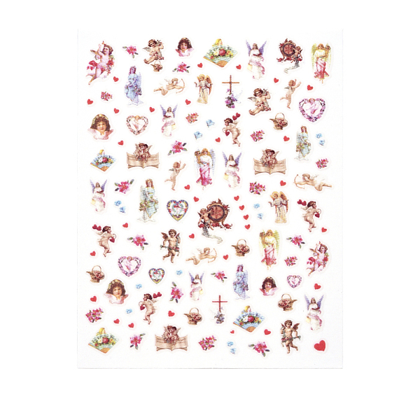 PandaHall Christmas Nail Stickers, Self-adhesive Women Cupid Cross Floral Lace Nail Art Decals Supplies, for Woman Girls DIY Manicure Design..., Pink
PandaHall Christmas Nail Stickers, Self-adhesive Women Cupid Cross Floral Lace Nail Art Decals Supplies, for Woman Girls DIY Manicure Design..., Pink