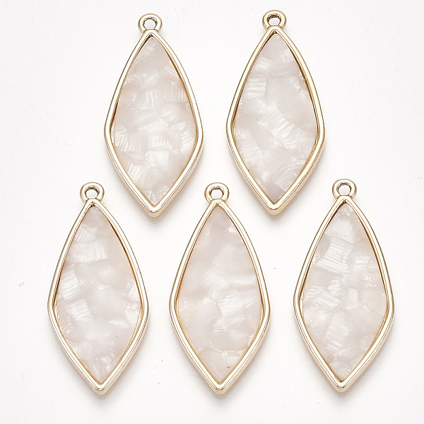 PandaHall Cellulose Acetate(Resin) Pendants, with Alloy Findings, Horse Eye, Light Gold, Linen, 40x18x3mm, Hole: 2mm Cellulose Acetate Horse..., Brown
PandaHall Cellulose Acetate(Resin) Pendants, with Alloy Findings, Horse Eye, Light Gold, Linen, 40x18x3mm, Hole: 2mm Cellulose Acetate Horse..., Brown