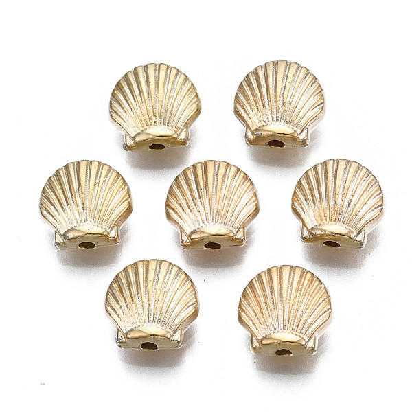PandaHall Plating ABS Plastic Beads, Shell Shape, Light Gold Plated, 8.5x9x4mm, Hole: 1.5mm ABS Plastic Others
PandaHall Plating ABS Plastic Beads, Shell Shape, Light Gold Plated, 8.5x9x4mm, Hole: 1.5mm ABS Plastic Others