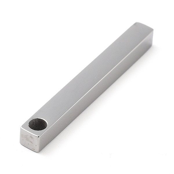 PandaHall 304 Stainless Steel Polished Pendant, Bar, Stainless Steel Color, 35x4x4mm, Hole: 3mm 304 Stainless Steel Rectangle
PandaHall 304 Stainless Steel Polished Pendant, Bar, Stainless Steel Color, 35x4x4mm, Hole: 3mm 304 Stainless Steel Rectangle