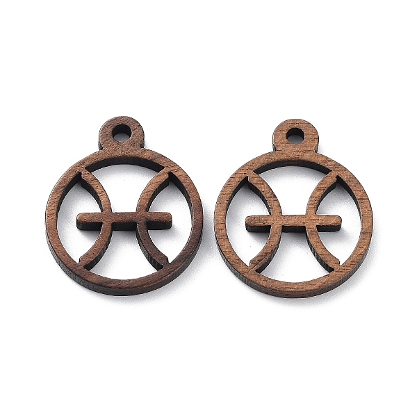 PandaHall Walnut Wood Laser Cut Pendants, Hollow Constellation Charms, Undyed, Pisces, 24x20x2.5mm, Hole: 2.4mm Wood Pisces Brown
PandaHall Walnut Wood Laser Cut Pendants, Hollow Constellation Charms, Undyed, Pisces, 24x20x2.5mm, Hole: 2.4mm Wood Pisces Brown