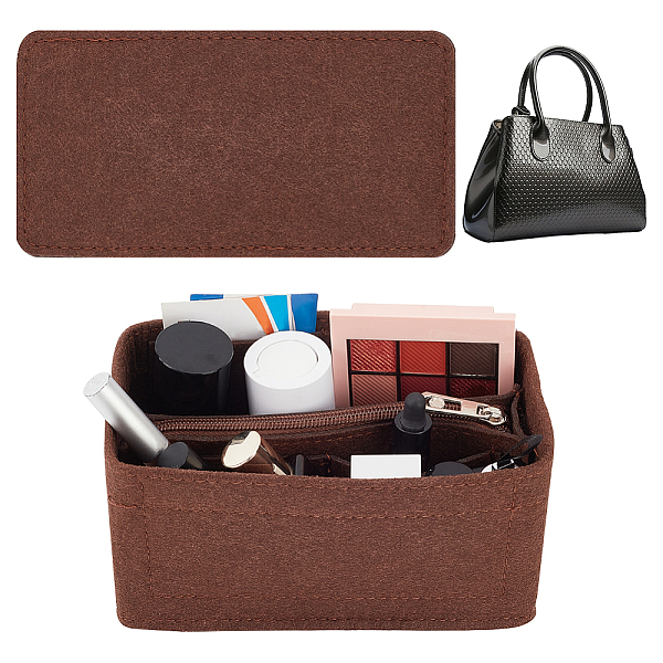 PandaHall WADORN 3pcs Felt Tote Bag Insert Organizer, Felt Handbag Organizer Multiple Compartments Toiletry Bag Insert Interior Shaper...
PandaHall WADORN 3pcs Felt Tote Bag Insert Organizer, Felt Handbag Organizer Multiple Compartments Toiletry Bag Insert Interior Shaper...