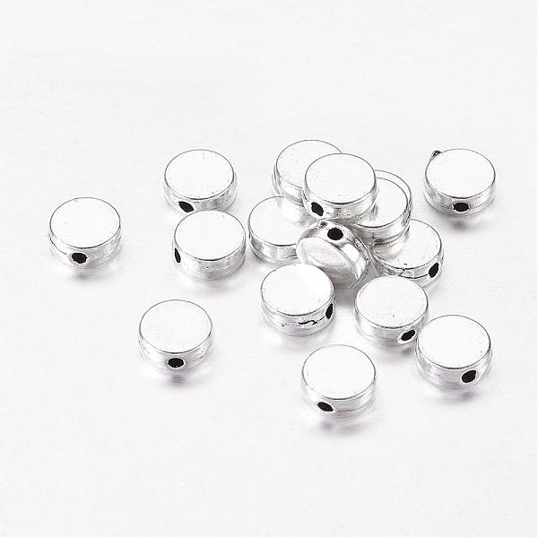 PandaHall Tibetan Style Alloy Beads, Cadmium Free & Nickel Free & Lead Free, Flat Round, Antique Silver, about 7mm in diameter, 3mm thick...
PandaHall Tibetan Style Alloy Beads, Cadmium Free & Nickel Free & Lead Free, Flat Round, Antique Silver, about 7mm in diameter, 3mm thick...