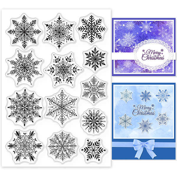 PandaHall GLOBLELAND Christmas Snowflake Clear Stamps Winter Snowflake Snow Flowers Silicone Clear Stamp Seals for Cards Making DIY...
PandaHall GLOBLELAND Christmas Snowflake Clear Stamps Winter Snowflake Snow Flowers Silicone Clear Stamp Seals for Cards Making DIY...