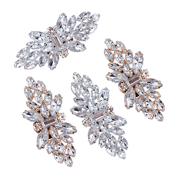 PandaHall 4pcs 2 Colors Shoe Clip Rhinestones Flower Shoe Pins Crystal Rhinestone Charms for Shoes Decocration Wedding Party Clips..., Clear
PandaHall 4pcs 2 Colors Shoe Clip Rhinestones Flower Shoe Pins Crystal Rhinestone Charms for Shoes Decocration Wedding Party Clips..., Clear