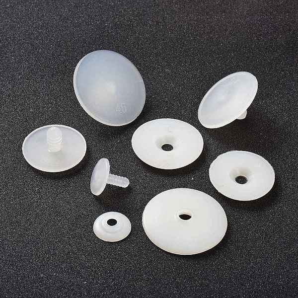 PandaHall Plastic Doll Eyes, Stuffed Toy Eyes, Safety Eyes , White, 19.5~44x4~5.5mm, Hole: 5~6.5mm Plastic Mixed Shapes White
PandaHall Plastic Doll Eyes, Stuffed Toy Eyes, Safety Eyes , White, 19.5~44x4~5.5mm, Hole: 5~6.5mm Plastic Mixed Shapes White