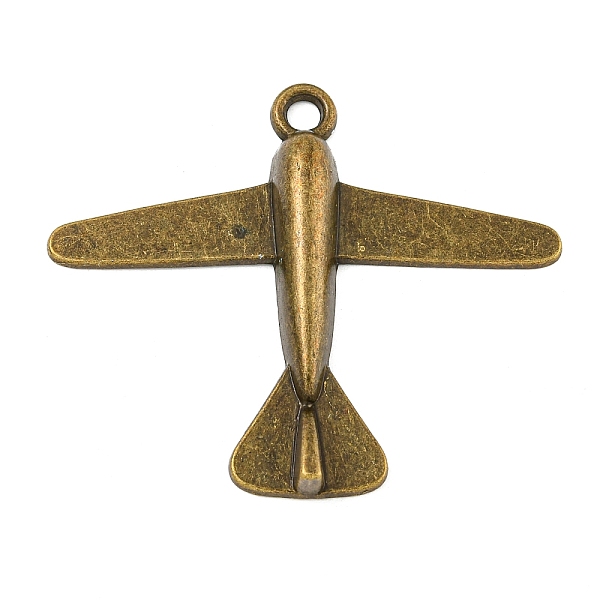 PandaHall Tibetan Style Airplane Pendants, Cadmium Free & Lead Free, Antique Bronze, 44x51x5mm, Hole: 2.5mm, about 130pcs/1000g Alloy...
PandaHall Tibetan Style Airplane Pendants, Cadmium Free & Lead Free, Antique Bronze, 44x51x5mm, Hole: 2.5mm, about 130pcs/1000g Alloy...