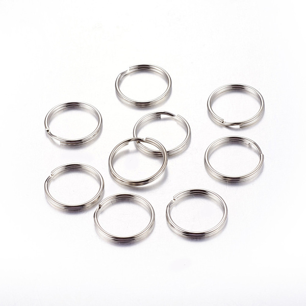 PandaHall Iron Split Key Rings, Keychain Clasp Findings, Platinum, 20x2mm, Inner Diameter: 17mm Iron Ring
PandaHall Iron Split Key Rings, Keychain Clasp Findings, Platinum, 20x2mm, Inner Diameter: 17mm Iron Ring