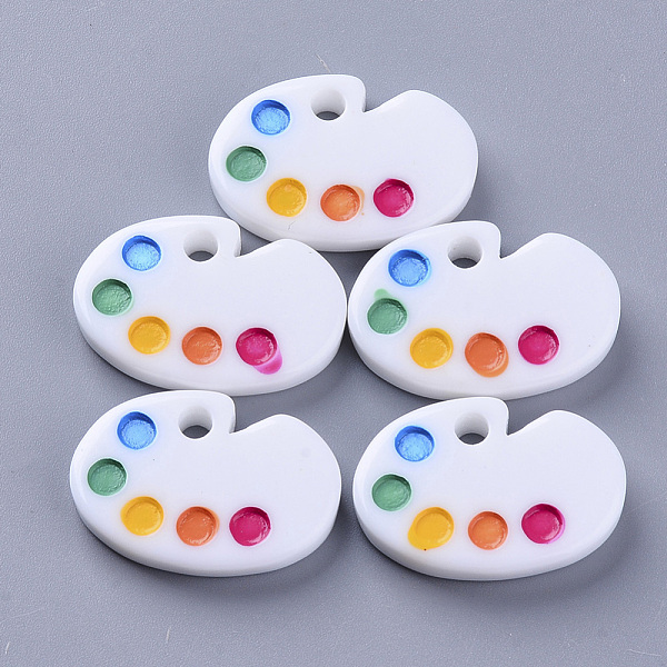 PandaHall Resin Pendants, Drawing Board Shape, Colorful, 24~25x17x4.5mm, Hole: 3mm Resin Others
PandaHall Resin Pendants, Drawing Board Shape, Colorful, 24~25x17x4.5mm, Hole: 3mm Resin Others