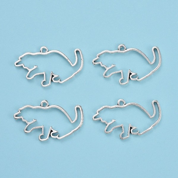 PandaHall Alloy Open Back Bezel Pendants, For DIY UV Resin, Epoxy Resin, Pressed Flower Jewelry, Mouse, Antique Silver, 24.5x41.5x3mm, Hole...
PandaHall Alloy Open Back Bezel Pendants, For DIY UV Resin, Epoxy Resin, Pressed Flower Jewelry, Mouse, Antique Silver, 24.5x41.5x3mm, Hole...