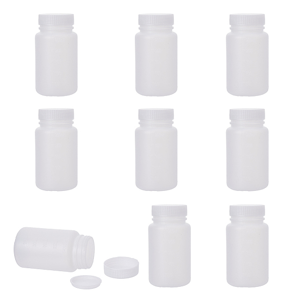 PandaHall Graduated Plastic Liquid Reagent Bottle, Empty Refillable Bottle, with Inner Lid, White, 6.3x11.6cm Plastic White
PandaHall Graduated Plastic Liquid Reagent Bottle, Empty Refillable Bottle, with Inner Lid, White, 6.3x11.6cm Plastic White
