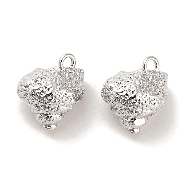 PandaHall Brass Charms, Spiral shell, Real Platinum Plated, 11.5x10.5x8.5mm, Hole: 1.5mm Brass Shell Shape
PandaHall Brass Charms, Spiral shell, Real Platinum Plated, 11.5x10.5x8.5mm, Hole: 1.5mm Brass Shell Shape