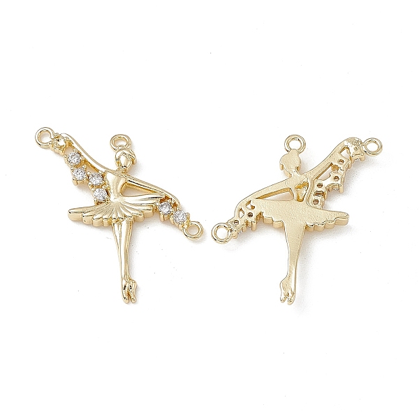 PandaHall Brass Pave Clear Cubic Zirconia Connector Charms, Ballet Dancers Links, Real 18K Gold Plated, 28x29x3mm, Hole: 1.5mm Brass+Cubic...
PandaHall Brass Pave Clear Cubic Zirconia Connector Charms, Ballet Dancers Links, Real 18K Gold Plated, 28x29x3mm, Hole: 1.5mm Brass+Cubic...