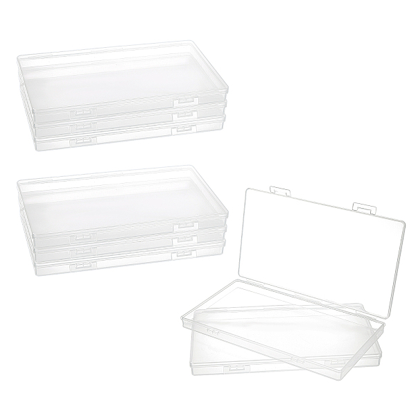 PandaHall Transparent Plastic Bead Containers, with Hinged Lids, for Beads and More, Rectangle, Clear, 19.1x10.95x1.6cm Plastic Rectangle...
PandaHall Transparent Plastic Bead Containers, with Hinged Lids, for Beads and More, Rectangle, Clear, 19.1x10.95x1.6cm Plastic Rectangle...