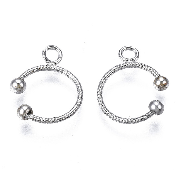 PandaHall 304 Stainless Steel Ear Cuff Findings, with Loop, Stainless Steel Color, 14.5x11x1mm, Hole: 2mm 304 Stainless Steel
PandaHall 304 Stainless Steel Ear Cuff Findings, with Loop, Stainless Steel Color, 14.5x11x1mm, Hole: 2mm 304 Stainless Steel