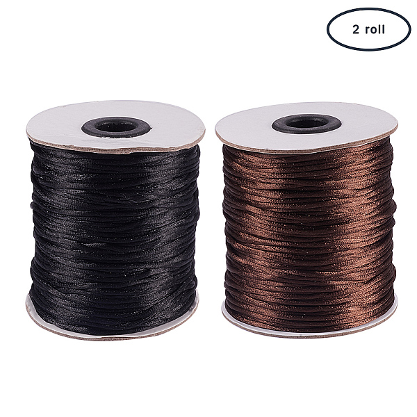 PandaHall Nylon Thread, Mixed Color, 2mm, about 100yards/roll, 1roll/color, 2rolls/set Nylon Multicolor
PandaHall Nylon Thread, Mixed Color, 2mm, about 100yards/roll, 1roll/color, 2rolls/set Nylon Multicolor