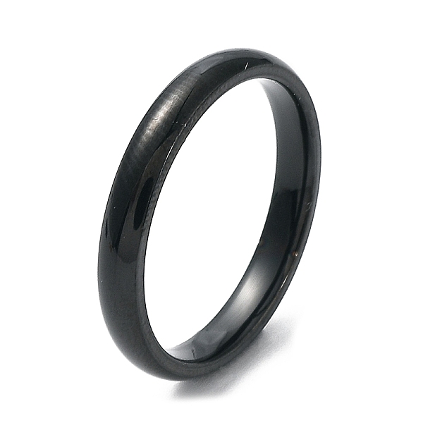 PandaHall Ion Plating(IP) 304 Stainless Steel Flat Plain Band Rings, Black, Size 7, Inner Diameter: 17mm, 3mm 304 Stainless Steel
PandaHall Ion Plating(IP) 304 Stainless Steel Flat Plain Band Rings, Black, Size 7, Inner Diameter: 17mm, 3mm 304 Stainless Steel