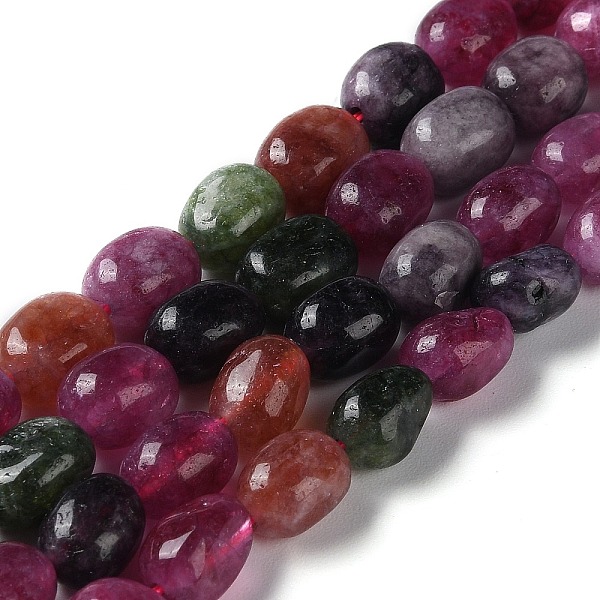 PandaHall Natural Malaysia Jade Beads Strands, Faceted, Oval, Dyed and Heated, Medium Violet Red, 8.5~11.5x7~8x6.5~8mm, Hole: 1.5mm, about...
PandaHall Natural Malaysia Jade Beads Strands, Faceted, Oval, Dyed and Heated, Medium Violet Red, 8.5~11.5x7~8x6.5~8mm, Hole: 1.5mm, about...