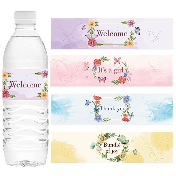 PandaHall CREATCABIN 1 Bag Self-Adhesive Plastic Labels Stickers, for Package, Rectangle, Flower Pattern, 50x216mm, 25pcs/style, 100pcs...
PandaHall CREATCABIN 1 Bag Self-Adhesive Plastic Labels Stickers, for Package, Rectangle, Flower Pattern, 50x216mm, 25pcs/style, 100pcs...
