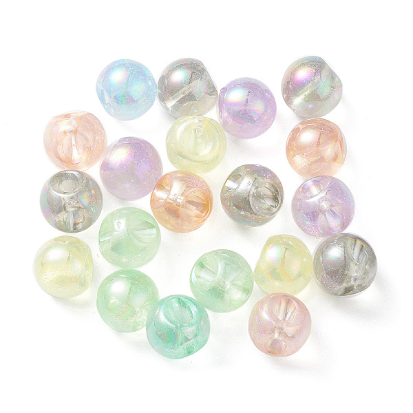 PandaHall Luminous Transparent Rainbow Iridescent Acrylic Beads, Glow in the Dark, Round Beads, Mixed Color, 16x16mm, Hole: 4mm Acrylic..., Multicolor
PandaHall Luminous Transparent Rainbow Iridescent Acrylic Beads, Glow in the Dark, Round Beads, Mixed Color, 16x16mm, Hole: 4mm Acrylic..., Multicolor