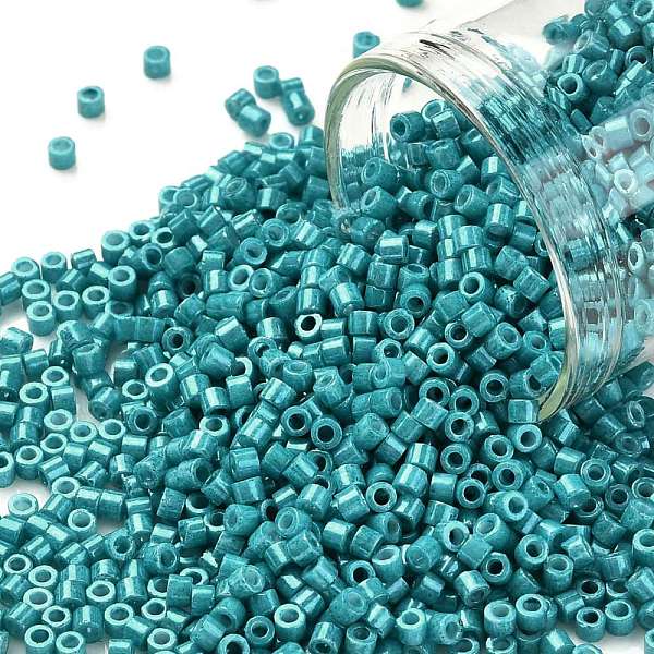 PandaHall Cylinder Seed Beads, Opaque Colours Luster, Uniform Size, Dark Cyan, 2x1.5mm, Hole: 0.8mm, about 888pcs/10g Glass
PandaHall Cylinder Seed Beads, Opaque Colours Luster, Uniform Size, Dark Cyan, 2x1.5mm, Hole: 0.8mm, about 888pcs/10g Glass
